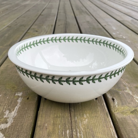 As Is**Portmeirion Botanic Garden Sovereign Shape 10” Salad Bowl Made in Britain - Picture 5 of 15